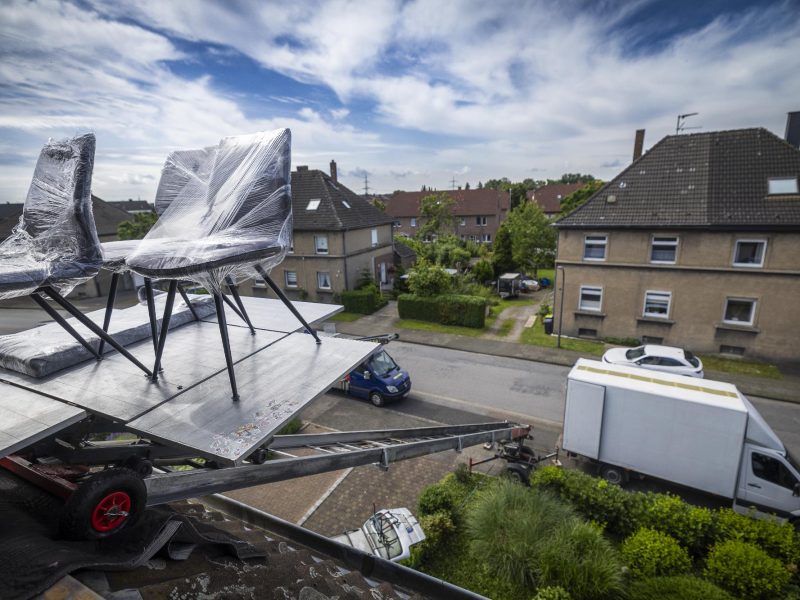 Blautransport24 Umzug, Möbellift mieten in Herne - Professioneller Möbeltransport - Transportunternehmen -Möbel auf Möbellift