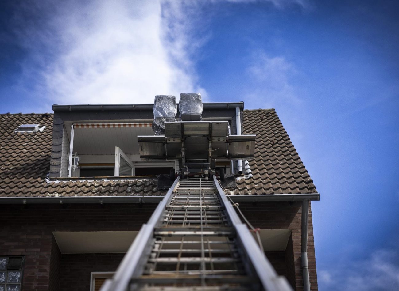 Umzugsunternehmen Herne - Umzüge in Herne - Möbellift im Einsatz